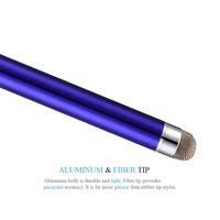 1pc metalowy długopis siatki z włókna pojemnościowy długopisy rysik do ekranu dotykowego długopis dla iPhone do Samsung Smart tablet z funkcją telefonu PC 3